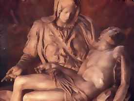 Michaelangelo's Famous Pieta
